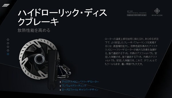duraace油圧ディスクブレーキ