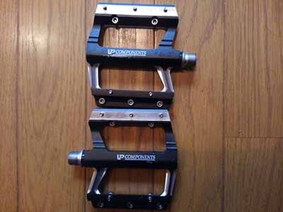 アルミフラットペダル 1500円