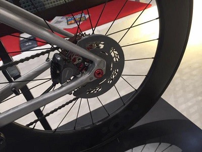 Tred Bicyclesディスクローターシールド試作品