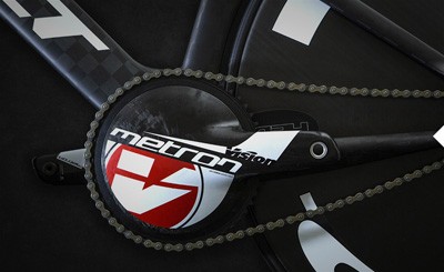 Felt TA FRD 左側にあるドライブトレイン FSAクランク