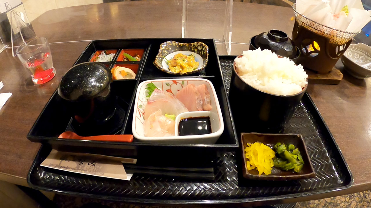 Hotel Nami dinner featuring local Kumano seafood - fresh fish and regional specialties