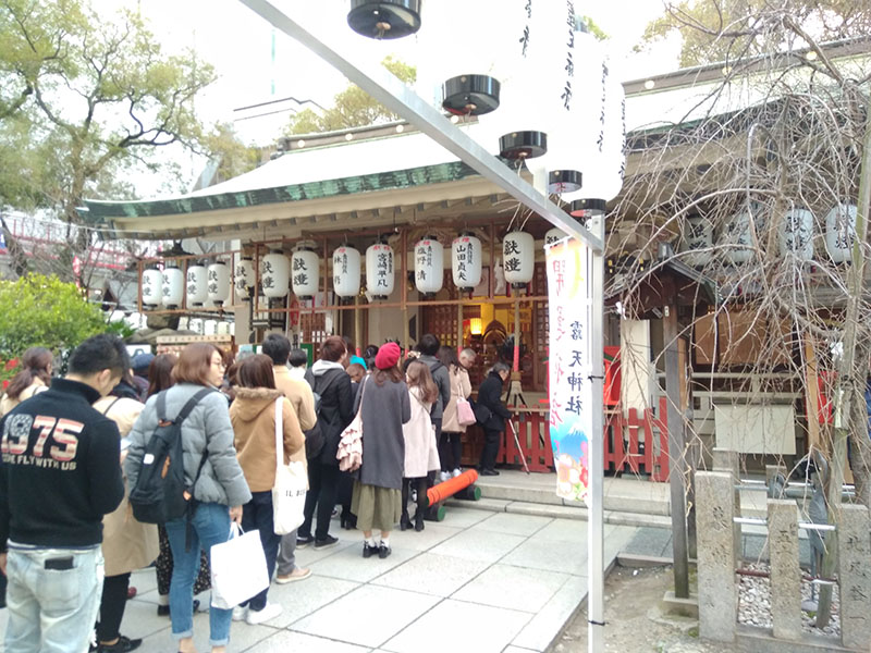 梅田お初天神2017年1月3日