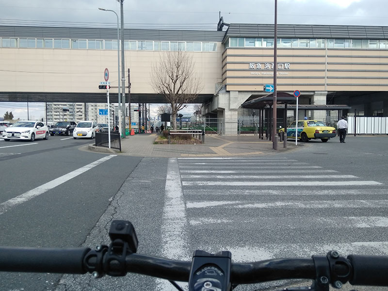 洛西口駅から京都駅方面へ寄り道の方へ