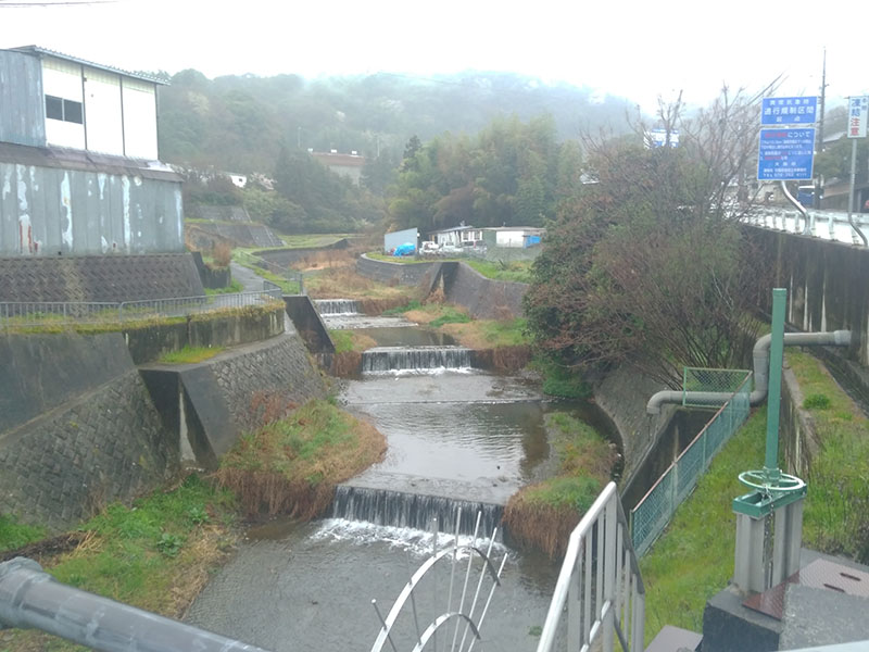 定番スタート地点西田橋