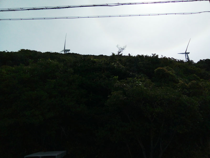 淡路島東部風力発電の風車