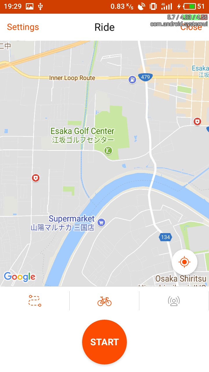 スタート前