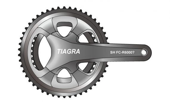 Tiagra クランク 予想図