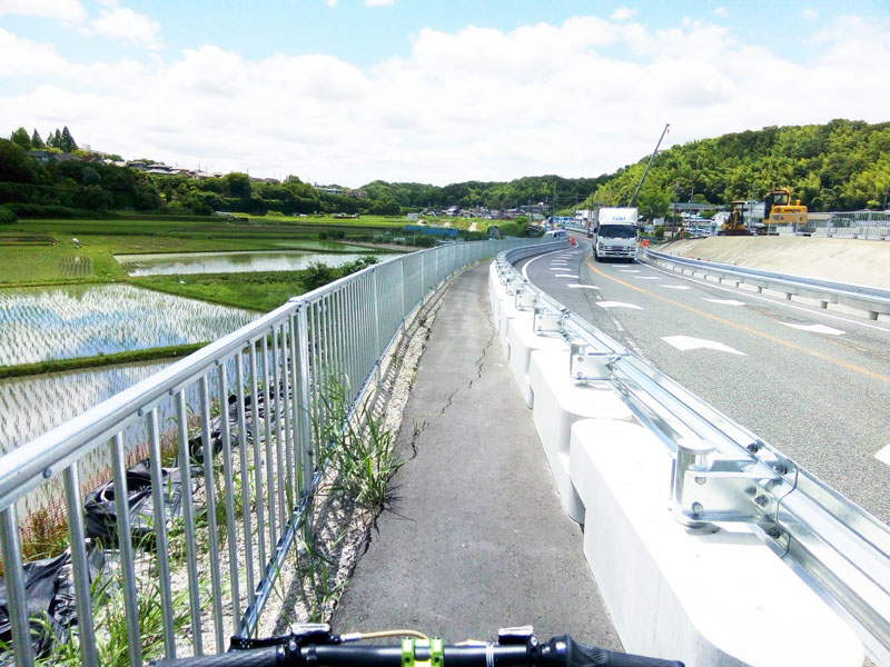 大阪清滝峠経由で四条畷方面へ