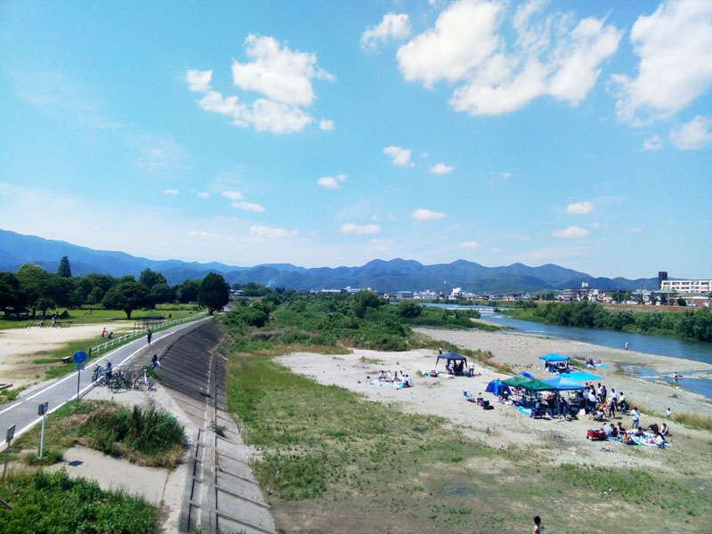 2018年6月桂川上流右岸
