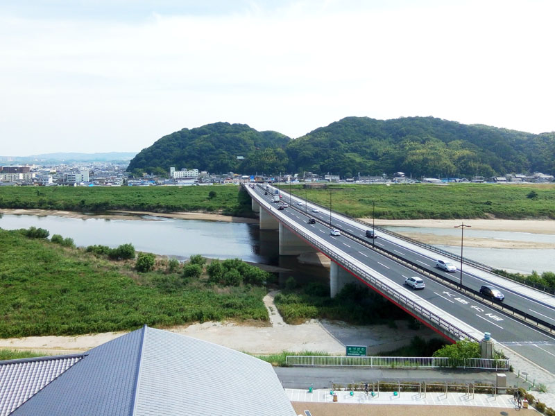 展望塔から石清水八幡