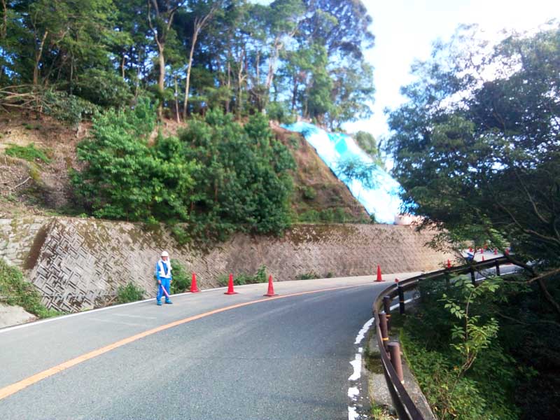 2018年7月10日 箕面土砂崩れ