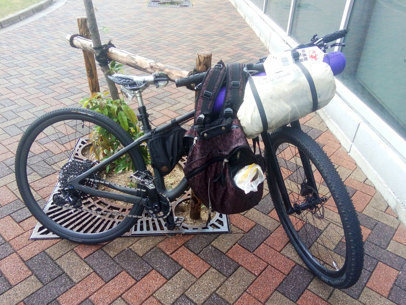 after バイクパッキング