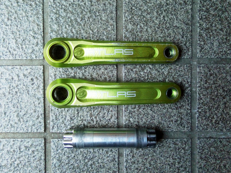 RACFACE ATLAS Cinch バラしたアーム