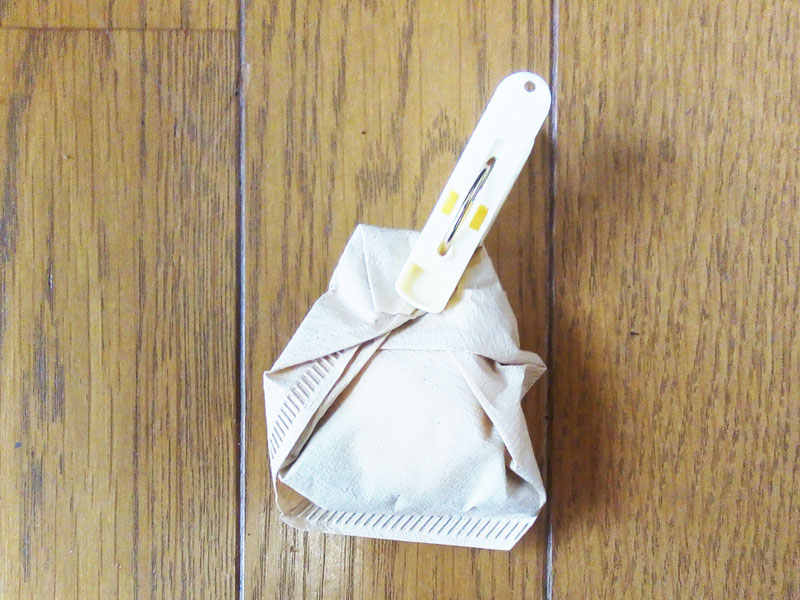 コーヒーフィルターパッキング