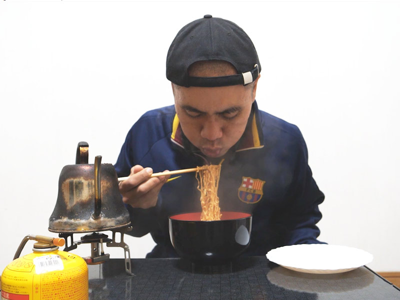 チキンラーメンで家ラーツー