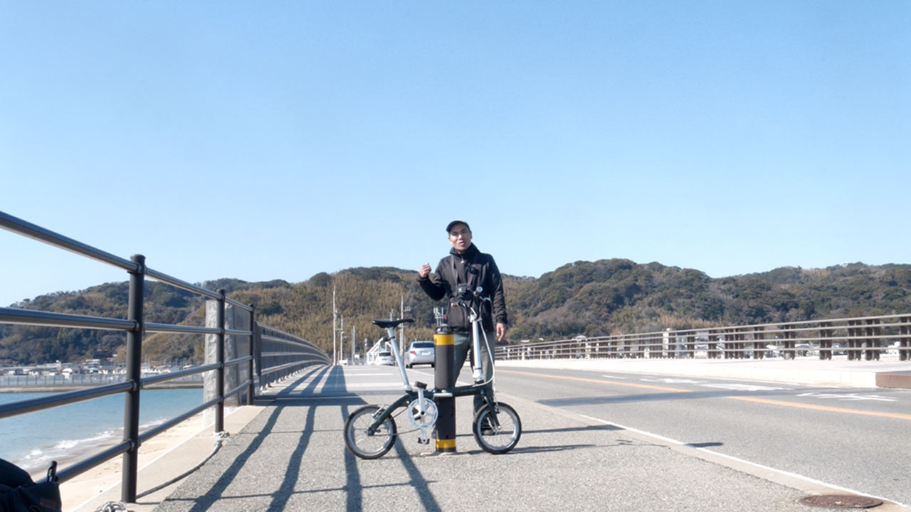 福岡サイクリングコースおすすめNo1の志賀島