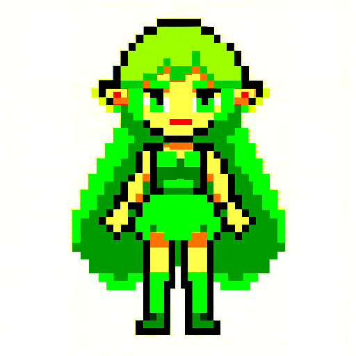 ドット絵風の画像