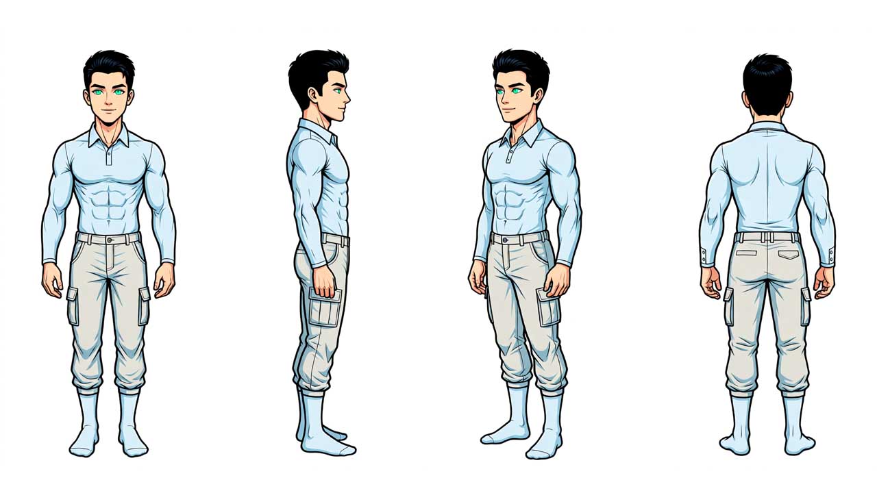 ネトフリアニメっぽい画風?