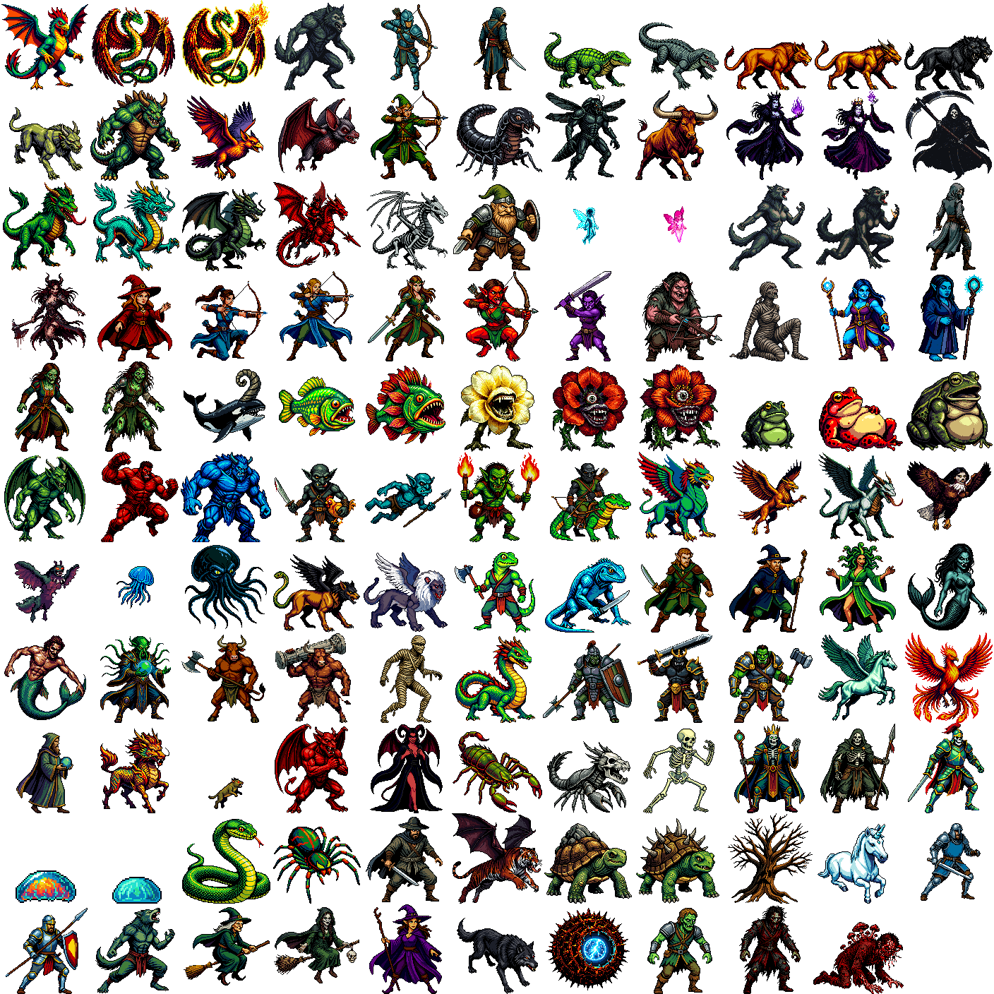 ドット絵モンスターズ